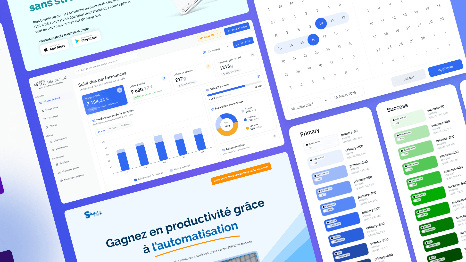 Aperçu UX/UI Design